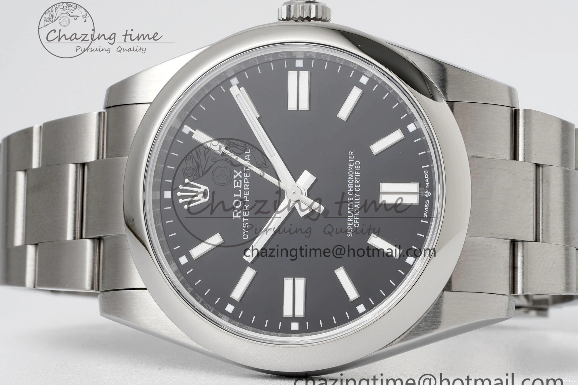 MiroTime 0412 Oyster Perpetual 41mm 124300 KING 1:1 Best Edition 904L Steel Black Dial on SS Bracelet VR Cozy 2082